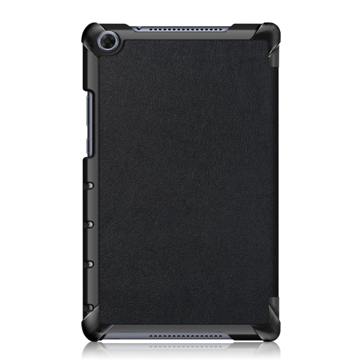 Custer Texture Horizontal Flip Leather Case for Huawei MediaPad M5 Lite 8 inch , with Three-folding Holder – Flip, Leather, For Huawei MediaPad M5 Lite