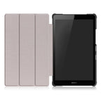 Custer Texture Horizontal Flip Leather Case for Huawei MediaPad M5 Lite 8 inch , with Three-folding Holder – Flip, Leather, For Huawei MediaPad M5 Lite