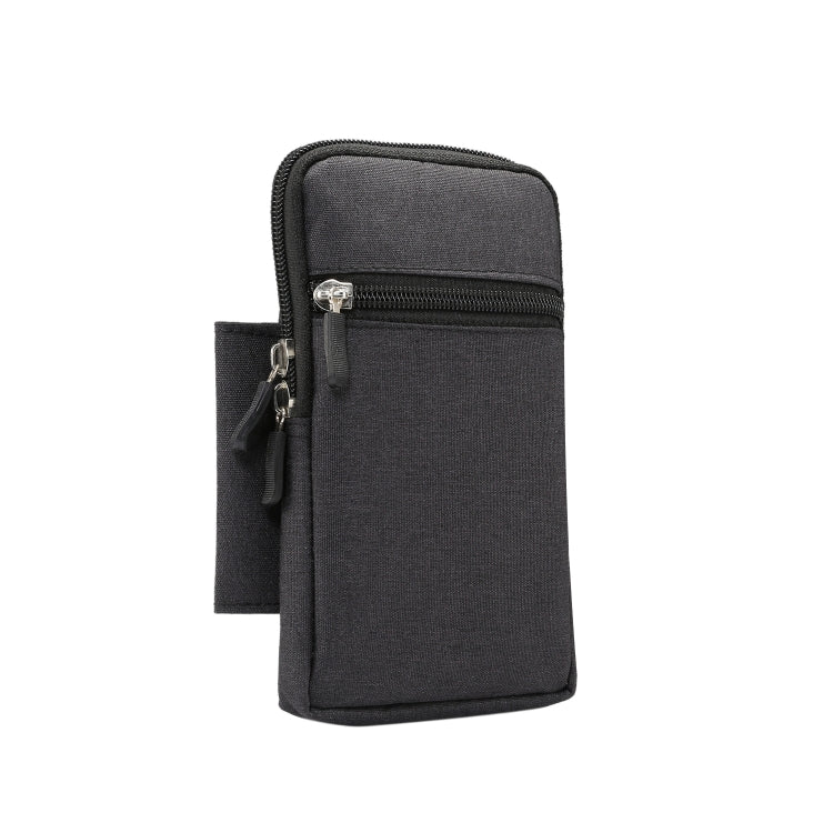 Single checked denim Multi-functional Universal Mobile Phone Waist Pack Case for 6.3 Inch or Below Smartphones – Durable Build, Easy to Use