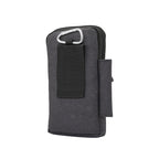 Single checked denim Multi-functional Universal Mobile Phone Waist Pack Case for 6.3 Inch or Below Smartphones – Durable Build, Easy to Use