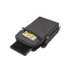 Single checked denim Multi-functional Universal Mobile Phone Waist Pack Case for 6.3 Inch or Below Smartphones – Durable Build, Easy to Use