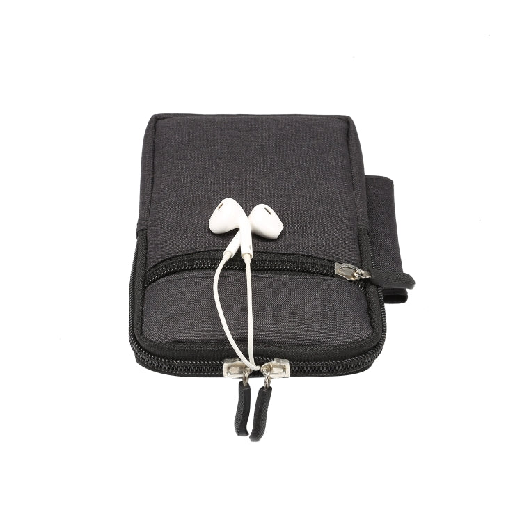 Single checked denim Multi-functional Universal Mobile Phone Waist Pack Case for 6.3 Inch or Below Smartphones – Durable Build, Easy to Use