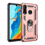 Armor Shockproof TPU + PC Protective Case for Huawei P30 Lite, with 360 Degree Rotation Holder – Shockproof, TPU, For Huawei P30 Lite
