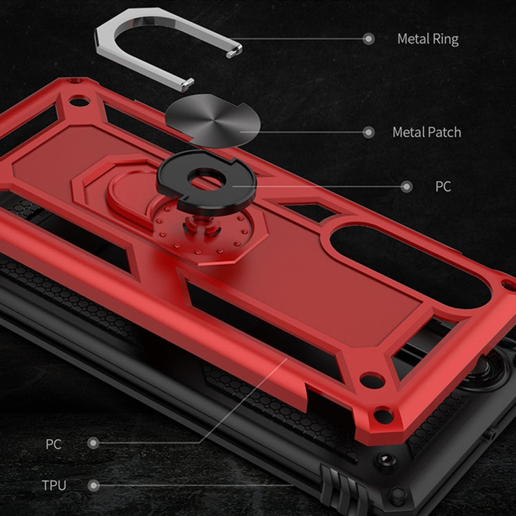 Armor Shockproof TPU + PC Protective Case for Huawei P30, with 360 Degree Rotation Holder – Shockproof, TPU, For Huawei P30