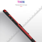 Armor Shockproof TPU + PC Protective Case for Huawei P30, with 360 Degree Rotation Holder – Shockproof, TPU, For Huawei P30