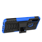 Tire Texture TPU+PC Shockproof Case for Huawei P Smart+ 2019, with Holder – Shockproof, TPU, For Huawei P Smart+ 2019