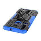 Tire Texture TPU+PC Shockproof Case for Huawei P Smart+ 2019, with Holder – Shockproof, TPU, For Huawei P Smart+ 2019