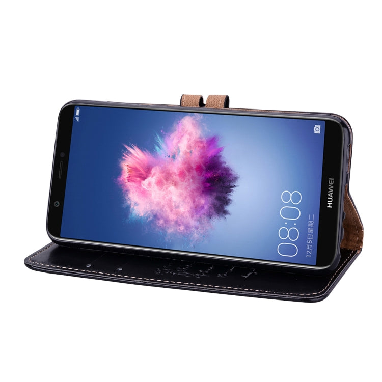 Business Style Oil Wax Texture Horizontal Flip Leather Case for Huawei P Smart / Enjoy 7S, with Holder & Card Slots & Wallet – Lanyard, Card Slot, Flip, For Huawei Enjoy 7S, For Huawei P Smart / Enjoy 7S