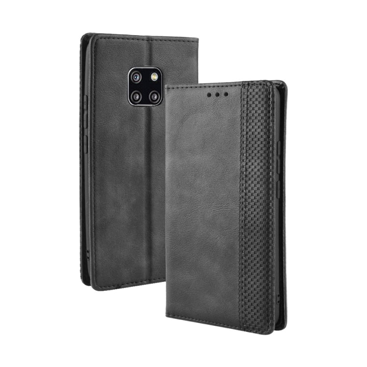 Magnetic Buckle Retro Texture Horizontal Flip Leather Case for Huawei Mate 20 Pro, with Holder & Card Slots & Wallet – Magnetic, Card Slot, Flip, For Huawei Mate 20 Pro