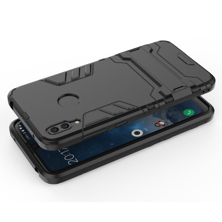 Shockproof PC + TPU Case for Huawei Y7(2019), with Holder – Shockproof, TPU, For Huawei Y7(2019)