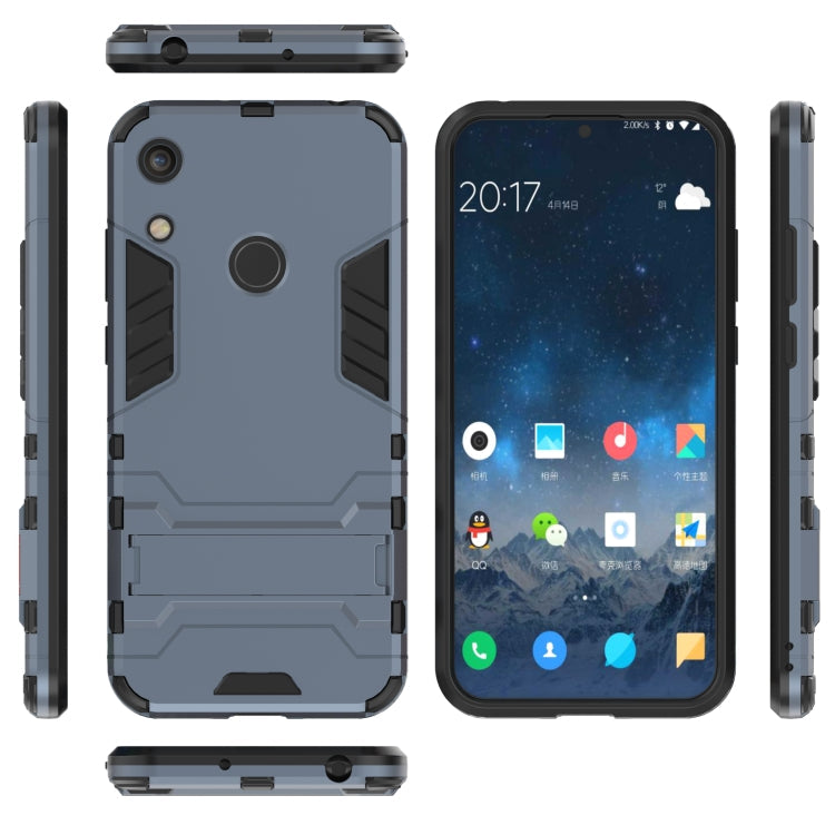 Shockproof PC + TPU Case for Huawei Honor 8A, with Holder – Shockproof, TPU, For Huawei Honor 8A, For Honor 8A