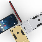 Shockproof PC + TPU Case for Huawei Honor 8A, with Holder – Shockproof, TPU, For Huawei Honor 8A, For Honor 8A
