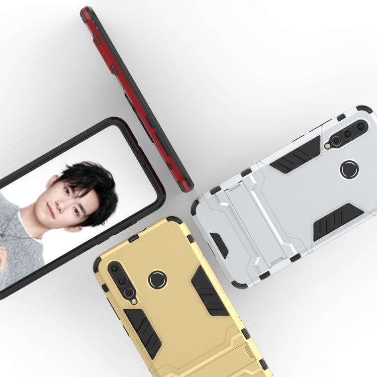 Shockproof PC + TPU Case for Huawei Nova 4, with Holder – Shockproof, TPU, For Huawei Nova 4, For Nova 4