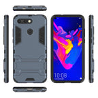 Shockproof PC + TPU Case for Huawei Honor V20, with Holder – Shockproof, TPU, For Honor V20, For Huawei Honor V20