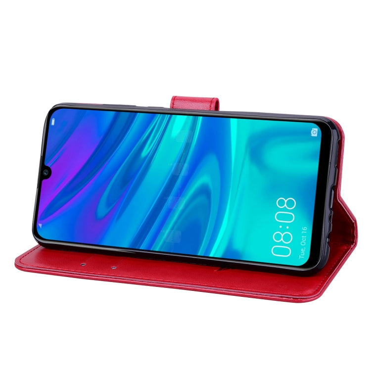Rose Embossed Horizontal Flip PU Leather Case for Huawei P Smart 2019, with Holder & Card Slots & Wallet – Card Slot, Flip, Leather, For Huawei P Smart 2019