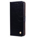 Business Style Oil Wax Texture Horizontal Flip Leather Case for Huawei P30, with Holder & Card Slots & Wallet – Card Slot, Flip, Leather, For Huawei P30