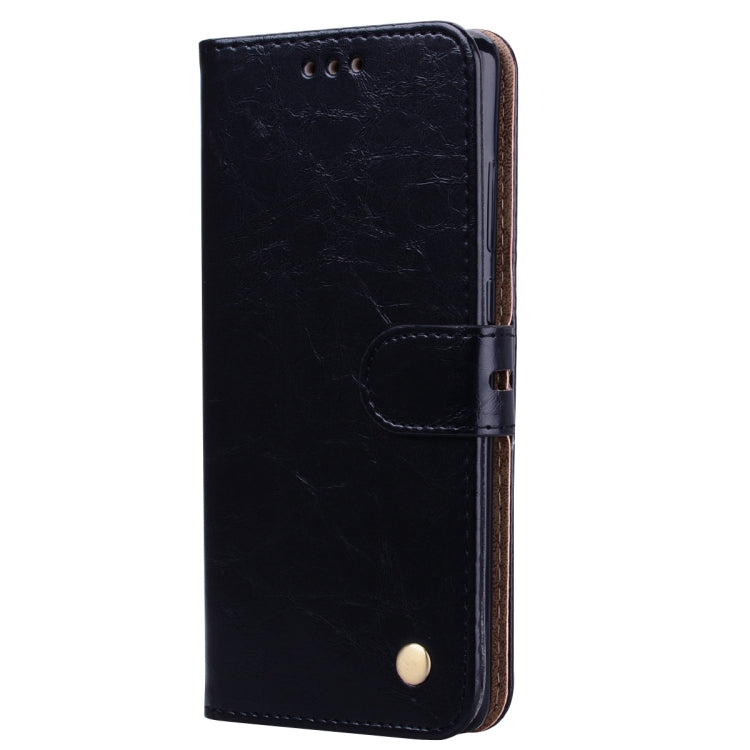 Business Style Oil Wax Texture Horizontal Flip Leather Case for Huawei P30, with Holder & Card Slots & Wallet – Card Slot, Flip, Leather, For Huawei P30