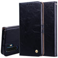 Business Style Oil Wax Texture Horizontal Flip Leather Case for Huawei P30 Pro, with Holder & Card Slots & Wallet – Card Slot, Flip, Leather, For Huawei P30 Pro