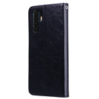 Business Style Oil Wax Texture Horizontal Flip Leather Case for Huawei P30 Pro, with Holder & Card Slots & Wallet – Card Slot, Flip, Leather, For Huawei P30 Pro