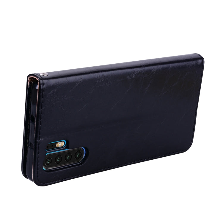Business Style Oil Wax Texture Horizontal Flip Leather Case for Huawei P30 Pro, with Holder & Card Slots & Wallet – Card Slot, Flip, Leather, For Huawei P30 Pro