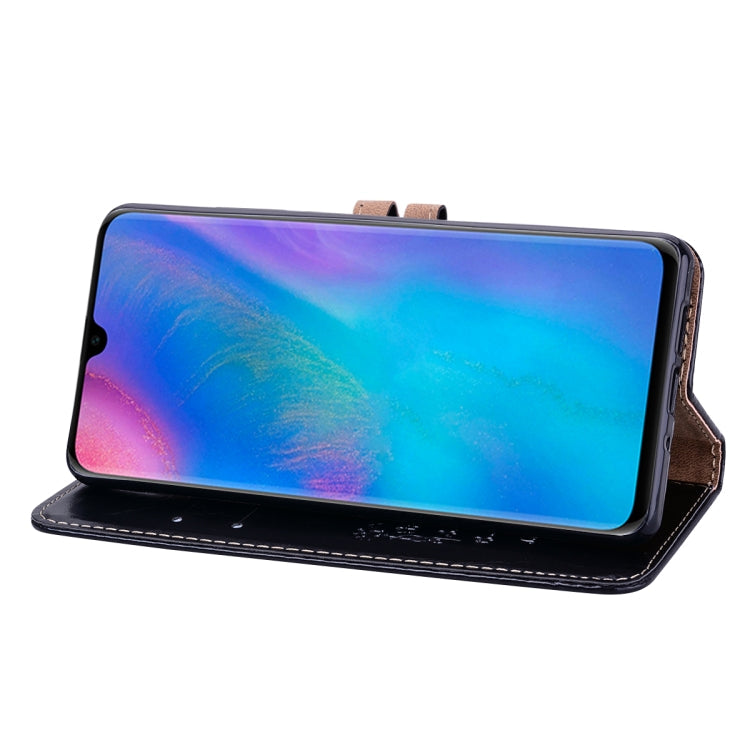 Business Style Oil Wax Texture Horizontal Flip Leather Case for Huawei P30 Pro, with Holder & Card Slots & Wallet – Card Slot, Flip, Leather, For Huawei P30 Pro