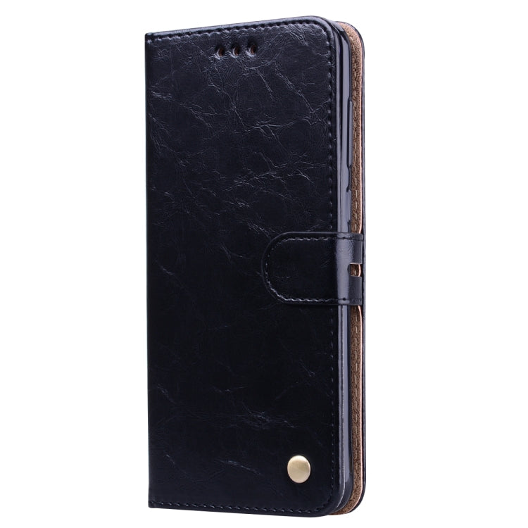 Business Style Oil Wax Texture Horizontal Flip Leather Case for Huawei Honor 8C, with Holder & Card Slots & Wallet – Card Slot, Flip, Leather, For Huawei Honor 8C