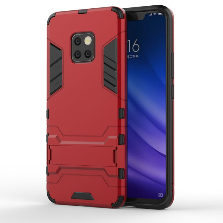 Shockproof PC + TPU Case for Huawei Mate 20 Pro, with Holder – Shockproof, TPU, For Huawei Mate 20 Pro For Huawei Mate 20 Pro Red