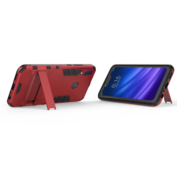 Shockproof PC + TPU Case for Huawei Y9 (2019) / Enjoy 9 Plus, with Holder – Shockproof, TPU, For Huawei Y9 (2019) / Enjoy 9 Plus