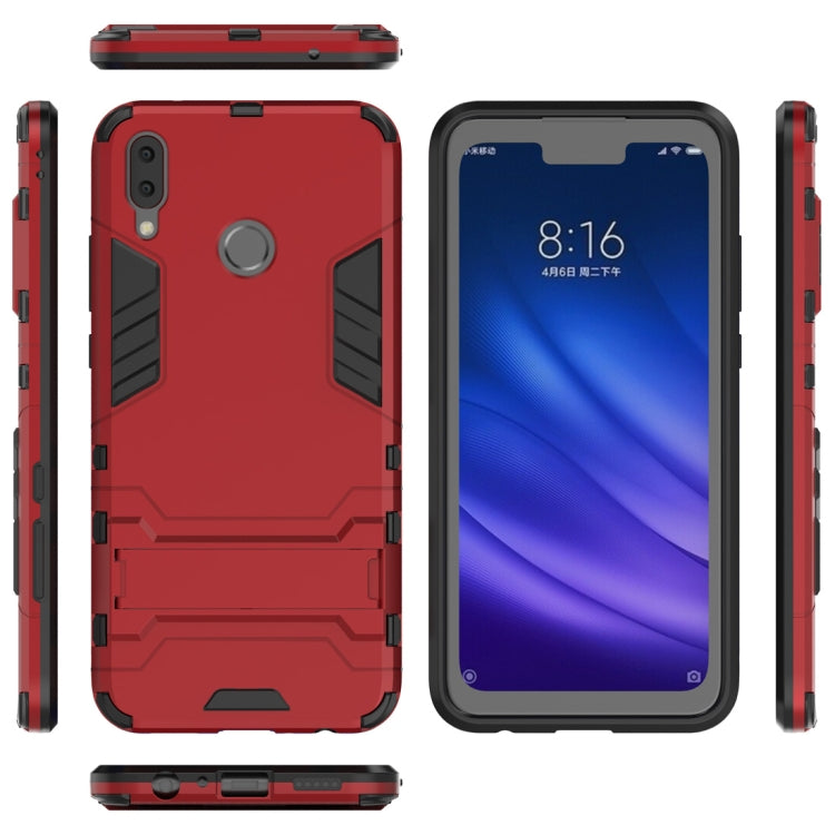 Shockproof PC + TPU Case for Huawei Y9 (2019) / Enjoy 9 Plus, with Holder – Shockproof, TPU, For Huawei Y9 (2019) / Enjoy 9 Plus