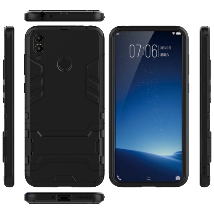 Shockproof PC + TPU Case for Huawei Honor 8C, with Holder – Shockproof, TPU, For Huawei Honor 8C