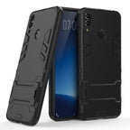 Shockproof PC + TPU Case for Huawei Honor 8C, with Holder – Shockproof, TPU, For Huawei Honor 8C