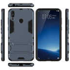 Shockproof PC + TPU Case for Huawei Honor 8C, with Holder – Shockproof, TPU, For Huawei Honor 8C