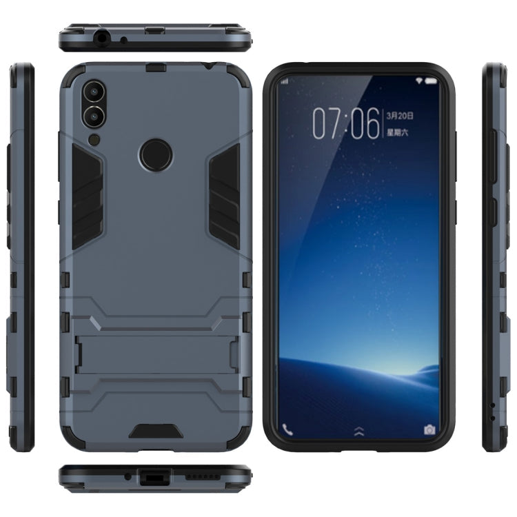 Shockproof PC + TPU Case for Huawei Honor 8C, with Holder – Shockproof, TPU, For Huawei Honor 8C