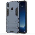 Shockproof PC + TPU Case for Huawei Honor 8C, with Holder – Shockproof, TPU, For Huawei Honor 8C For Huawei Honor 8C Navy Blue