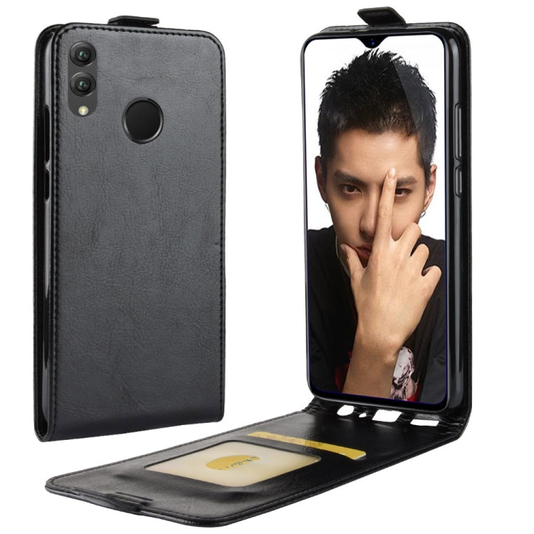 Business Style Vertical Flip Leather Protective Back Cover Case for Huawei Honor 8X, with Card Slot – Card Slot, Flip, Leather, For Huawei Honor 8X For Huawei Honor 8X Black