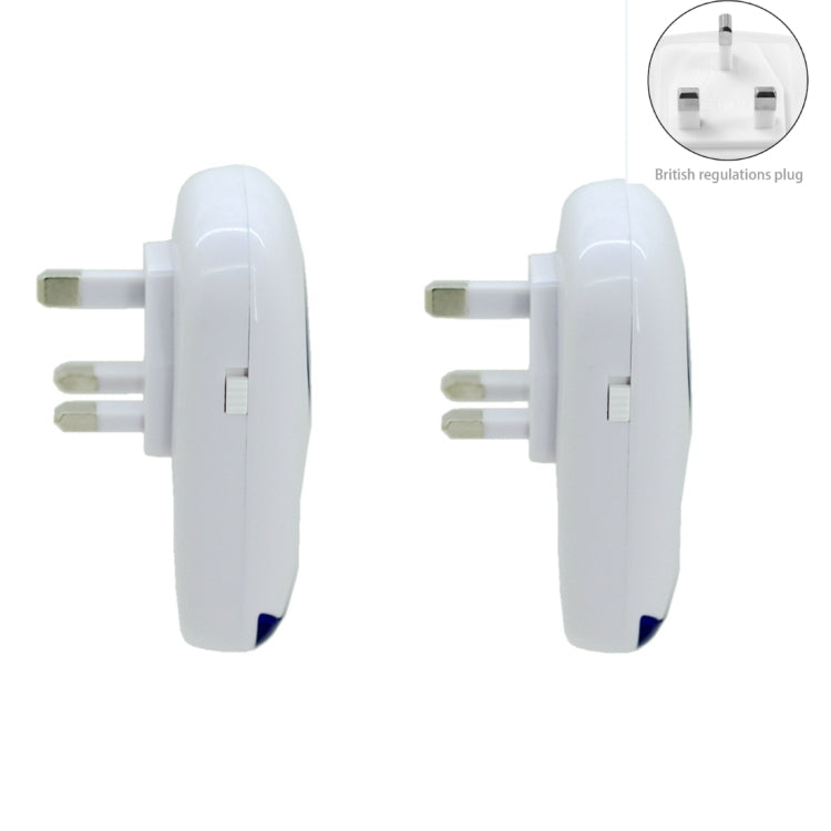 3W Electronic Ultrasonic Anti Mosquito Rat Insect Pest Repeller with Light, US Plug, AC 90-240V, UK Plug, US Plug – Durable Build, Easy to Use
