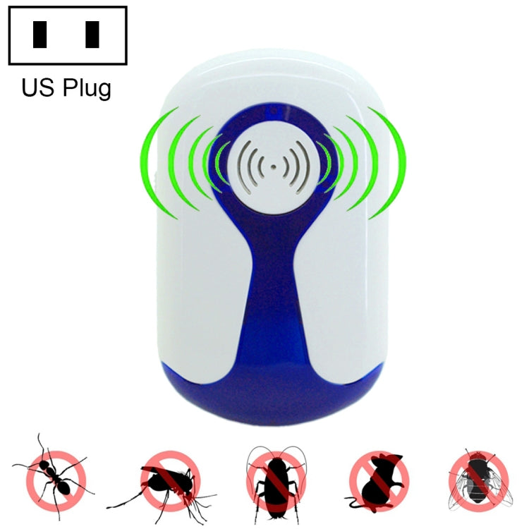 3W Electronic Ultrasonic Anti Mosquito Rat Insect Pest Repeller with Light, US Plug, AC 90-240V, UK Plug, US Plug – Durable Build, Easy to Use US Plug US Plug
