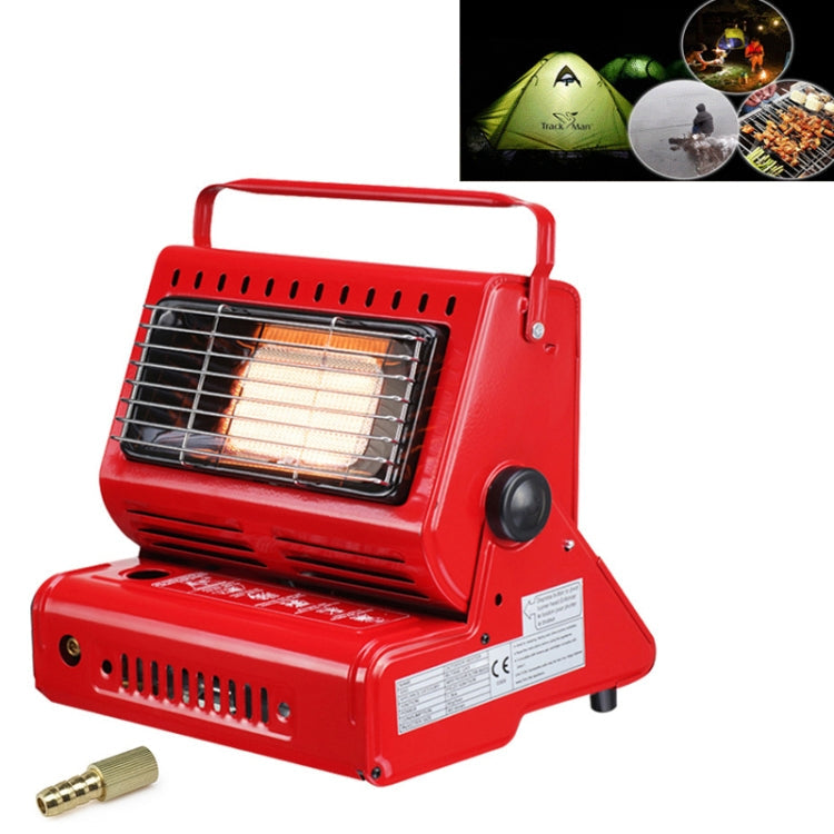 Multifunctional Portable Outdoor Camping Trip Gas Heater Gas Stove Burner, Powered by Dual Gas Tank (Not Included), Dual Gas Tank Dual Gas Tank
