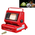 Multifunctional Portable Outdoor Camping Trip Gas Heater Gas Stove Burner, Powered by Dual Gas Tank (Not Included), Dual Gas Tank Dual Gas Tank