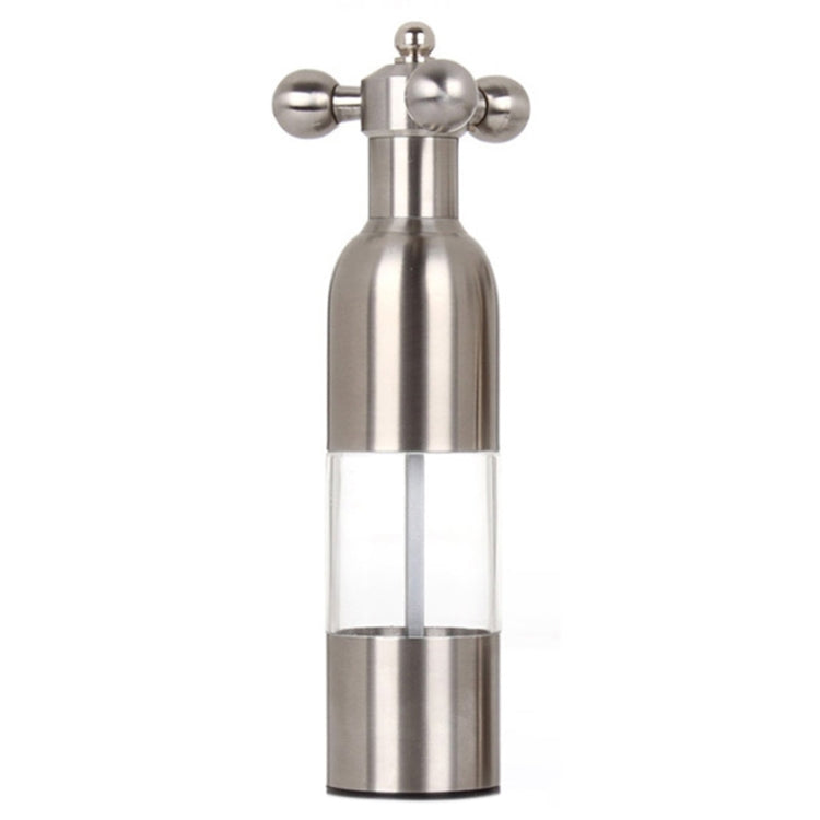MICLAN Stainless Steel 304 Rudder Shape Grinder Pepper Grinding Machine, Size : L, L – Wear-resistant
