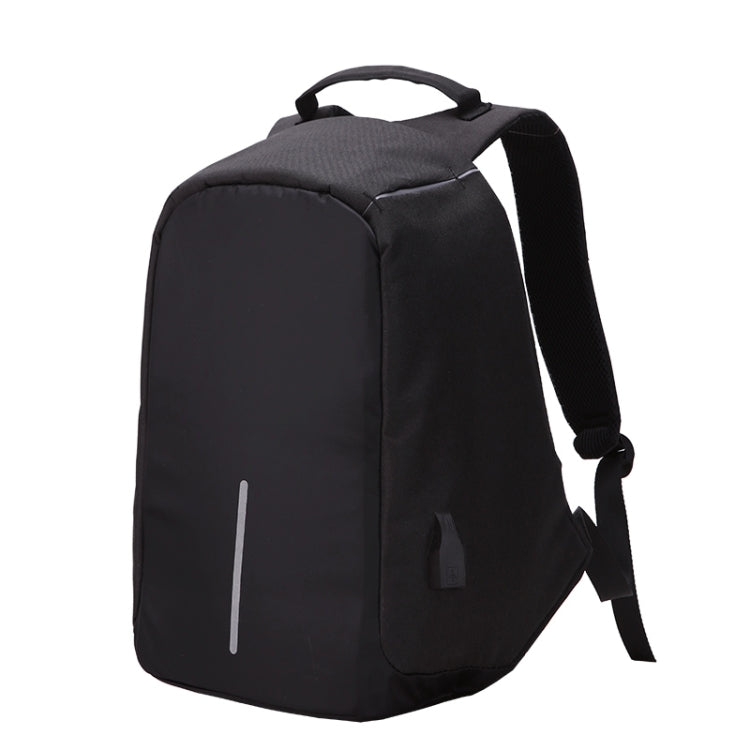 Multi-Function Large Capacity Travel Anti-theft Security Casual Backpack Laptop Computer Bag with External USB Charging Interface for Men / Women, Size: 42 x 29 x 14 cm, Black, Grey, Blue, Purple