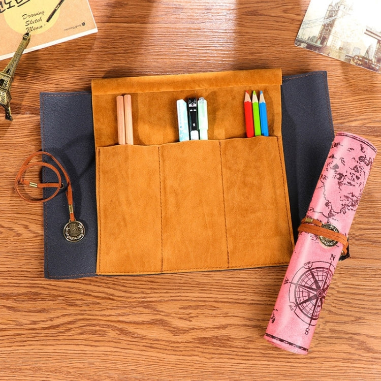 PU Leather Pencil Case & Stationery Bag Pink