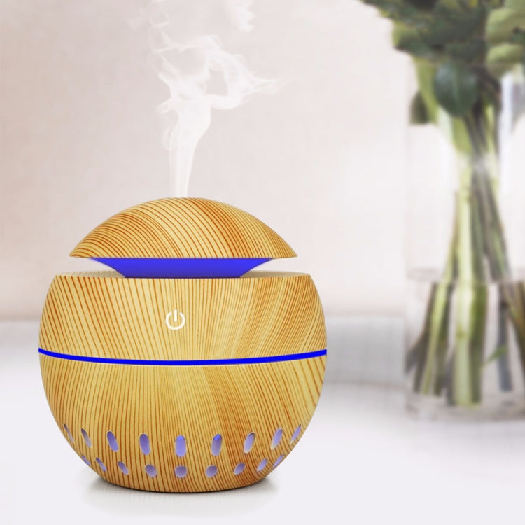 Wood Grain USB Hollowed-out Humidifier Seven Color Aromatherapy Lamp Automatic Alcohol Sprayer with Remote Control(Sky Blue), HC0372A, HC0372B, HC0372C, HC0372D, HC0372F, HC0372G, HC0372H, HC0372I, HC0372J, HC0372K – Durable Build, Easy to Use