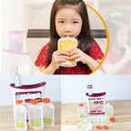 50 PCS Puree Extruder Squeeze Pouch Food Distribution Storage Bag, Compatible with HC14554 Food Dispenser, Storage Bag Storage Bag