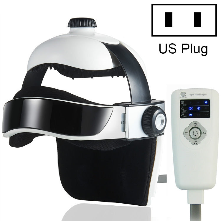 Electronic Air Pressure Head Massager, Relaxed Music Helmet Massager, US Plug, HC06285, HC06285EU, HC06285UK HC06285