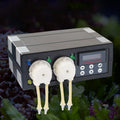 Jebao DP-2 4W Auto Dosing Pump Peristalsis Pump 2-Channel Dosing Aquarium Tank Coral Reef Automatic Feeder Liquid Dispenser, US Plug, DP-2 4W DP-2 4W