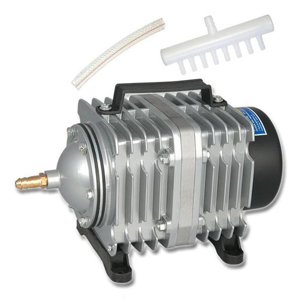 ACO-006 80W 88L/Min Electromagnetic Air Pump Compressor Seafood Fish Tank Increase Oxygen Air Flow Spliter, US Plug, ACO-006 ACO-006