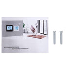 BHT-1000-GA-WIFI 3A Load Water Heating Type Touch LCD Digital WiFi Heating Room Thermostat, Display Clock / Temperature / Periods / Time / Week / Heat etc., BHT-1000 3A (Black), BHT-1000 3A (White) – Durable Build, Easy to Use