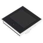 BAC-2000 Central Air Conditioning Type Touch LCD Digital 2-pipe Fan Coil Unit Room Thermostat, Display Fan Speed / Clock / Temperature / Time / Week / Heat etc., BAC-2000 (Black), BAC-2000 (White)