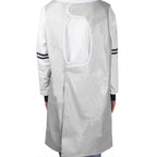 Sleeveless Pet Apron Beauty Gown Pet Grooming Beautician Smock Waterproof Clothing Pet Store Aprons,M, Length: 93cm, Size:M Color:Silver